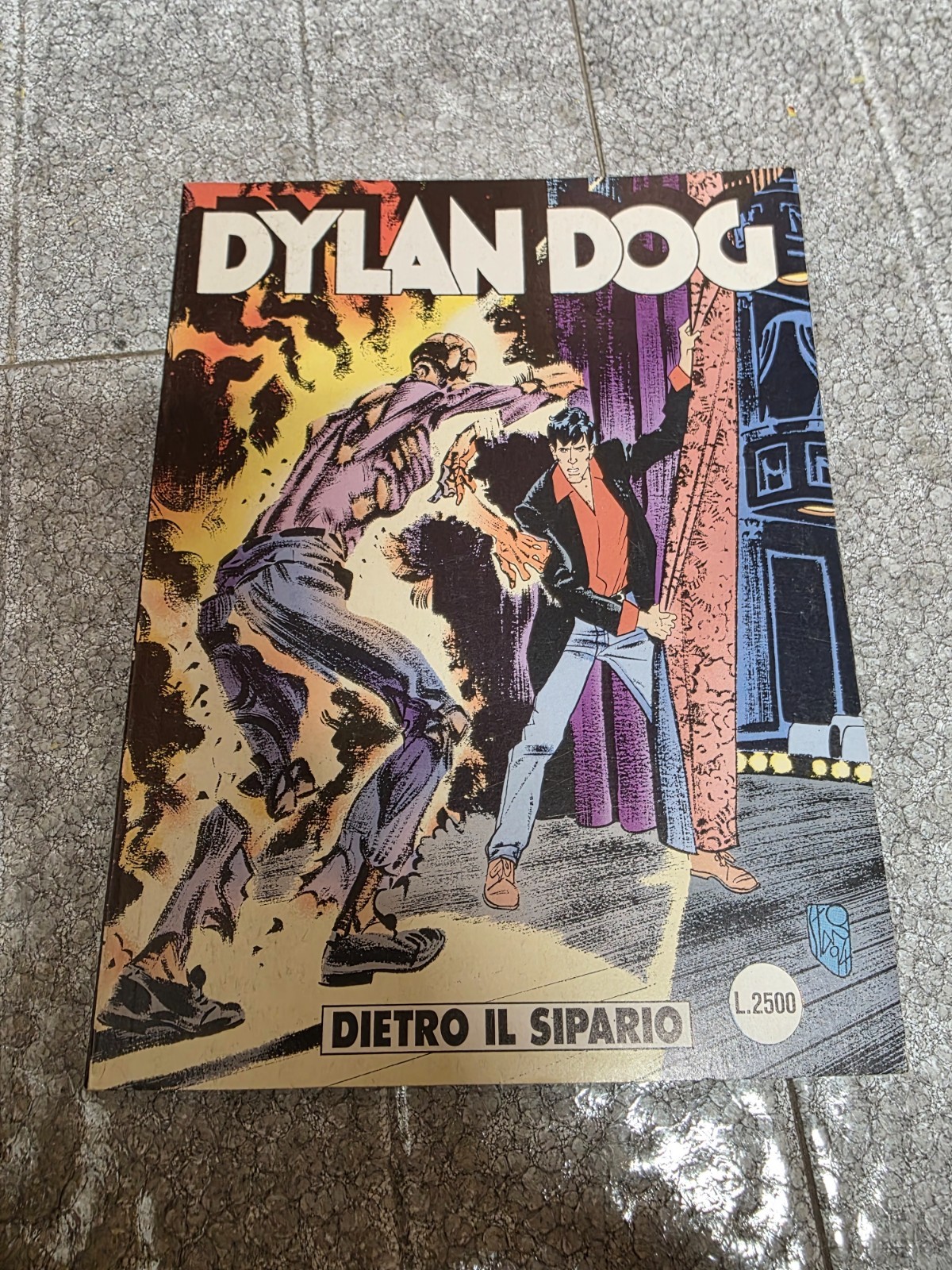 Dylan Dog numero 97 dietro il sipario