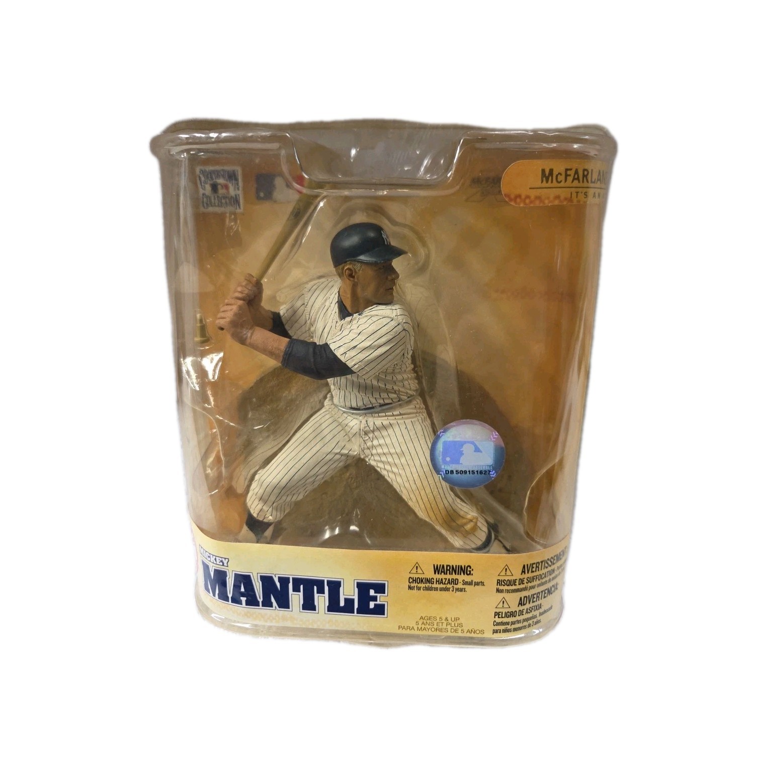 2008 McFarlane Cooperstown Collection Series 5 Mickey Mantle Yankees NIP 