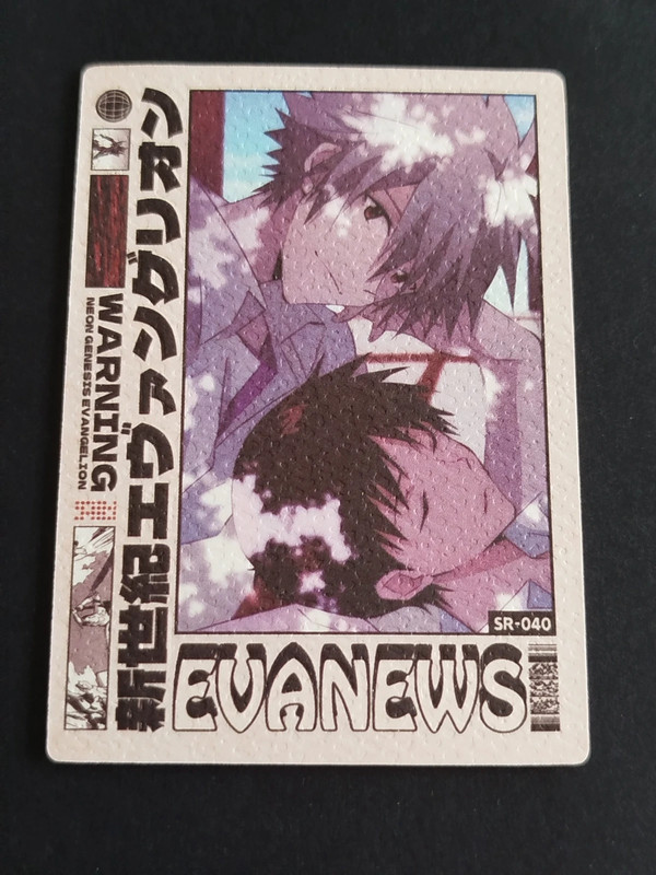 Carte SR-040 Neon Genesis Evangelion