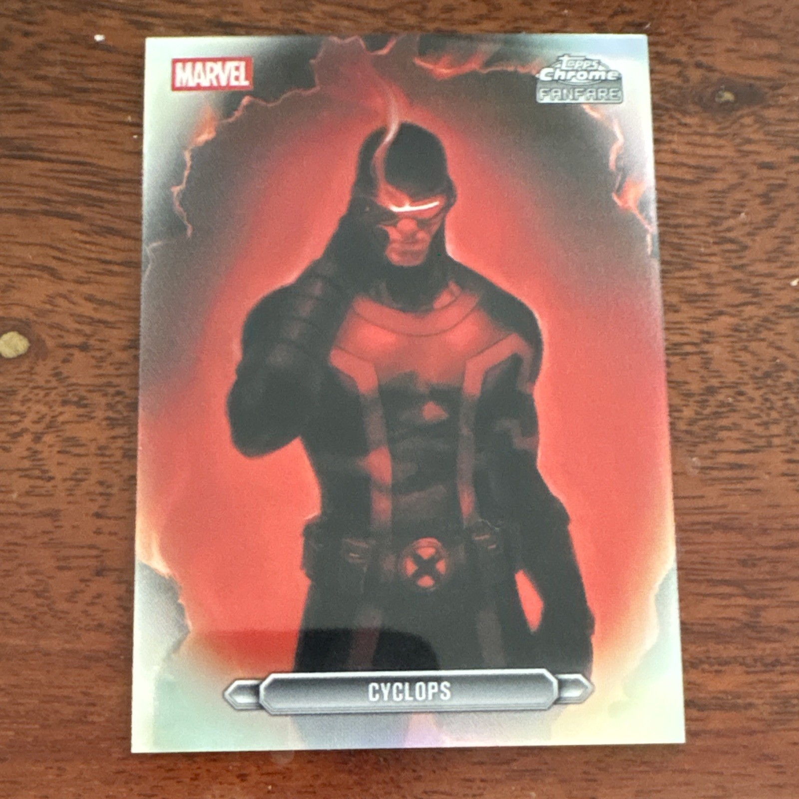 Topps 2026 Topps Chrome Marvel X-Men Ciclope Fanfara Inserto Scheda FF-10