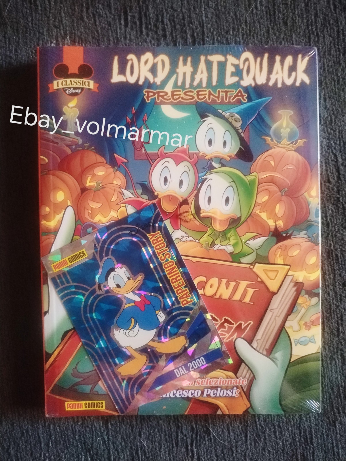 Fumetto Disney I RACCONTI DI HALLOWEEN nuovo sigillato con card Donald Duck 2025