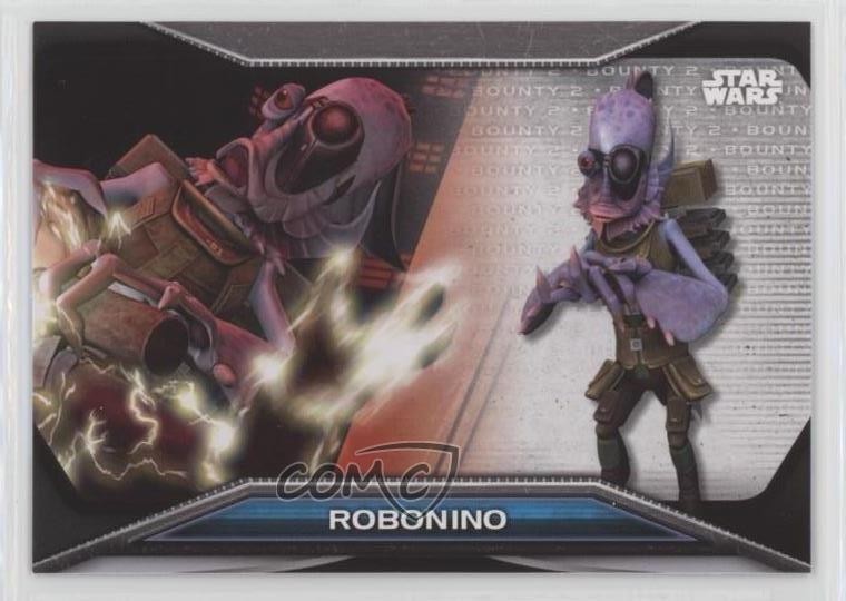 2021 Topps Star Wars Bounty Hunters Il Clone Livello 2 Robonino #B2-63 07mp