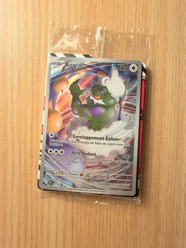 Boréas Promo SVP 210 Scellée – Carte Pokémon FR
