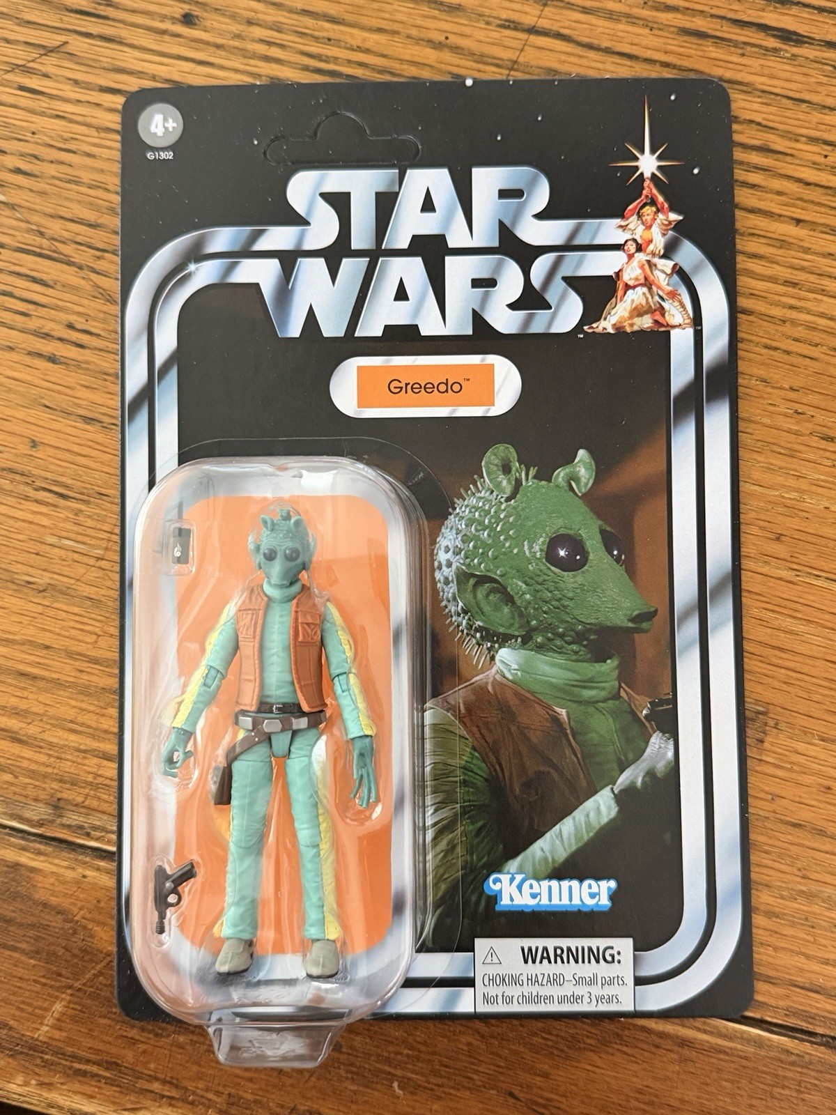 Star Wars Haslab Vintage Collection 3.75  Figure - Greedo New On Card MOC