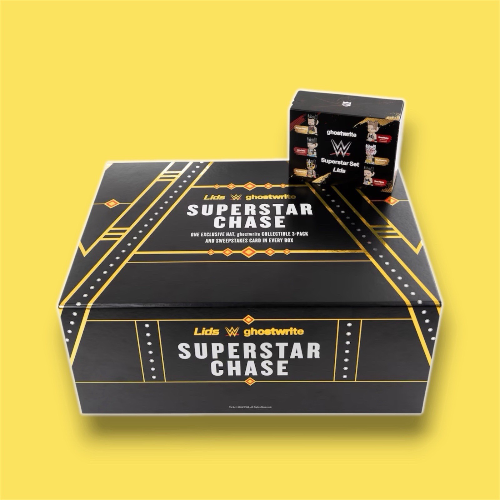 Ghostwrite WWE Lids Superstar Chase Blind Box Sealed Cena Mysterio Reigns Ripley