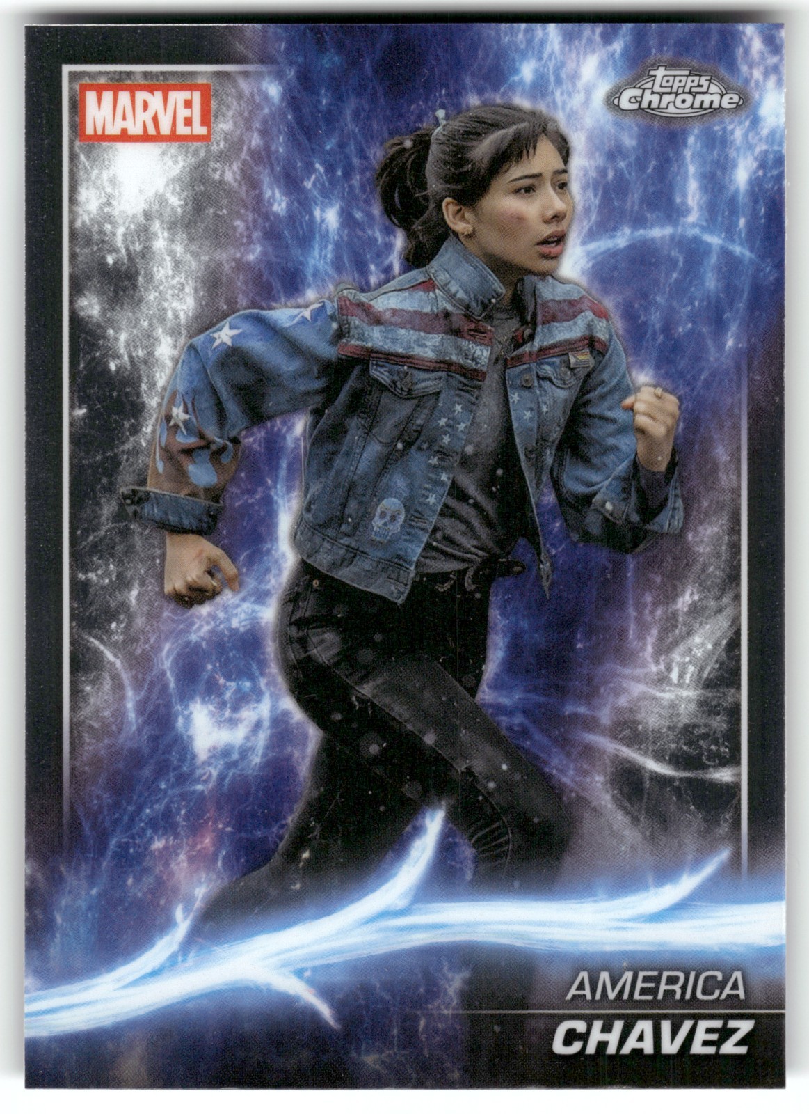 2025 Topps Marvel Studios Chrome America Chavez #131 Base