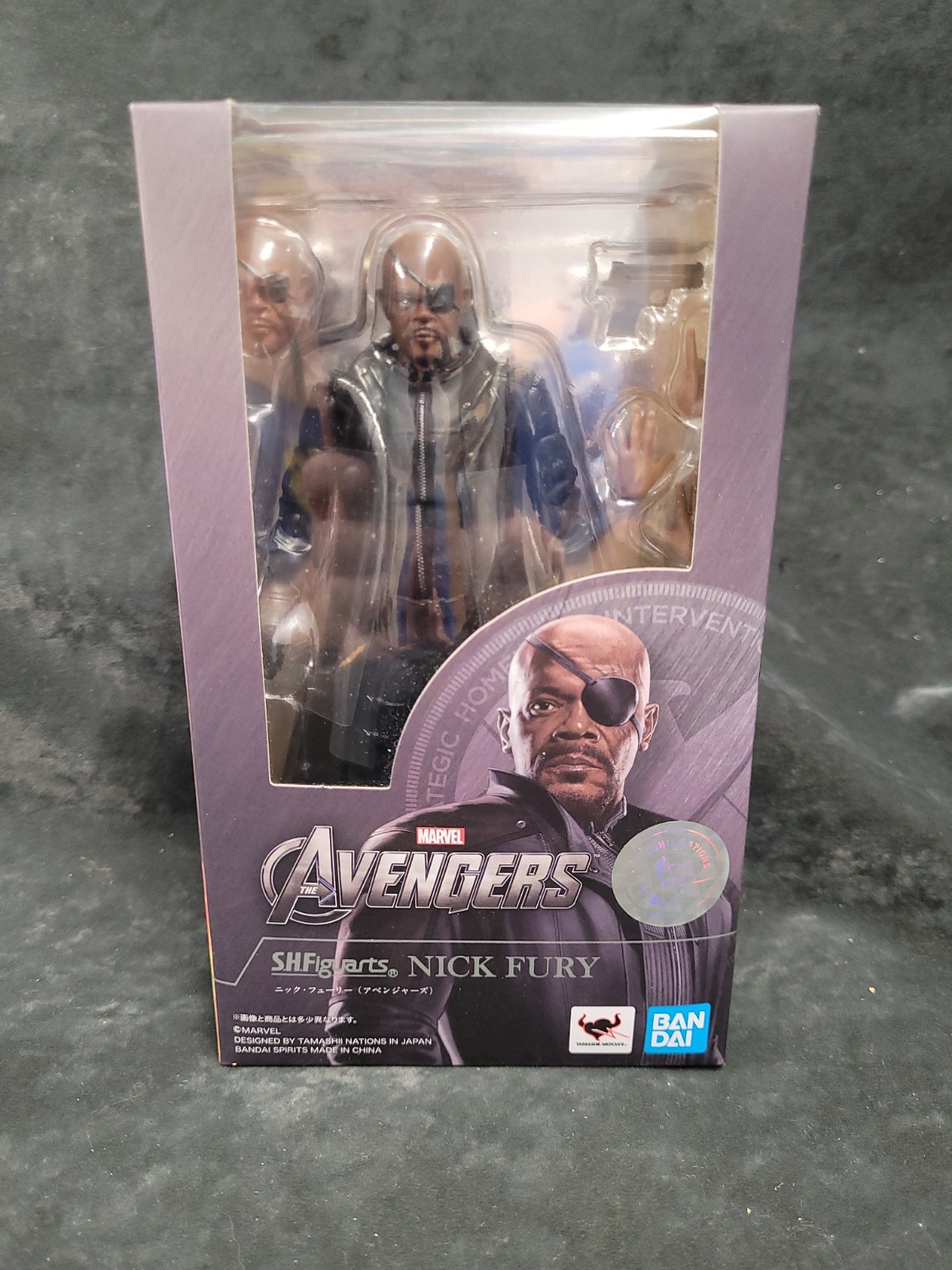 Bandai S.H.Figuarts Avengers Nick Fury Action Figure