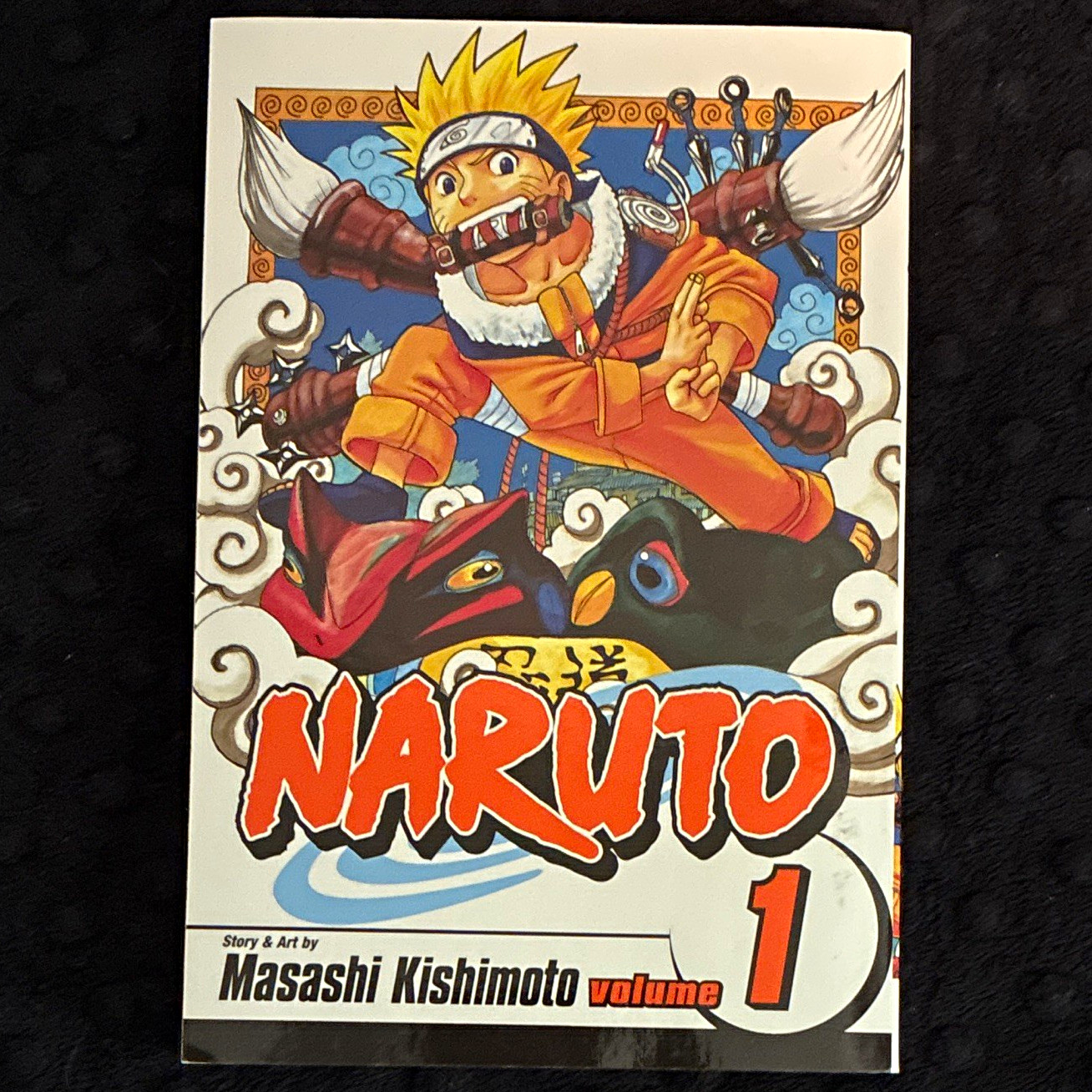 VIZ Media Naruto Vol. 1 Numero #1 Trade Paperback Manga Inglese di Kishimoto