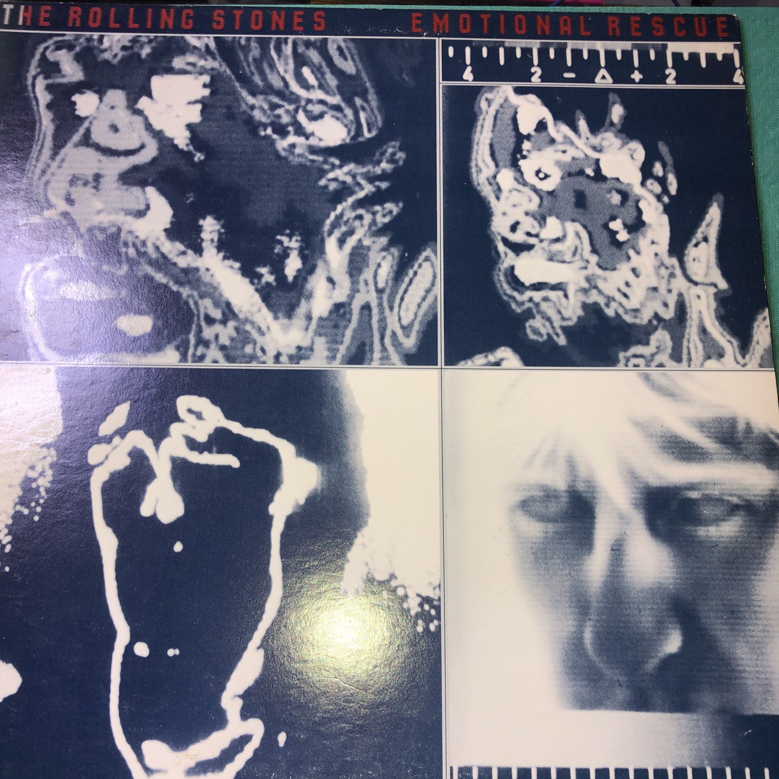 Rolling Stones Emotional Rescue COC 16015 1980 lot y