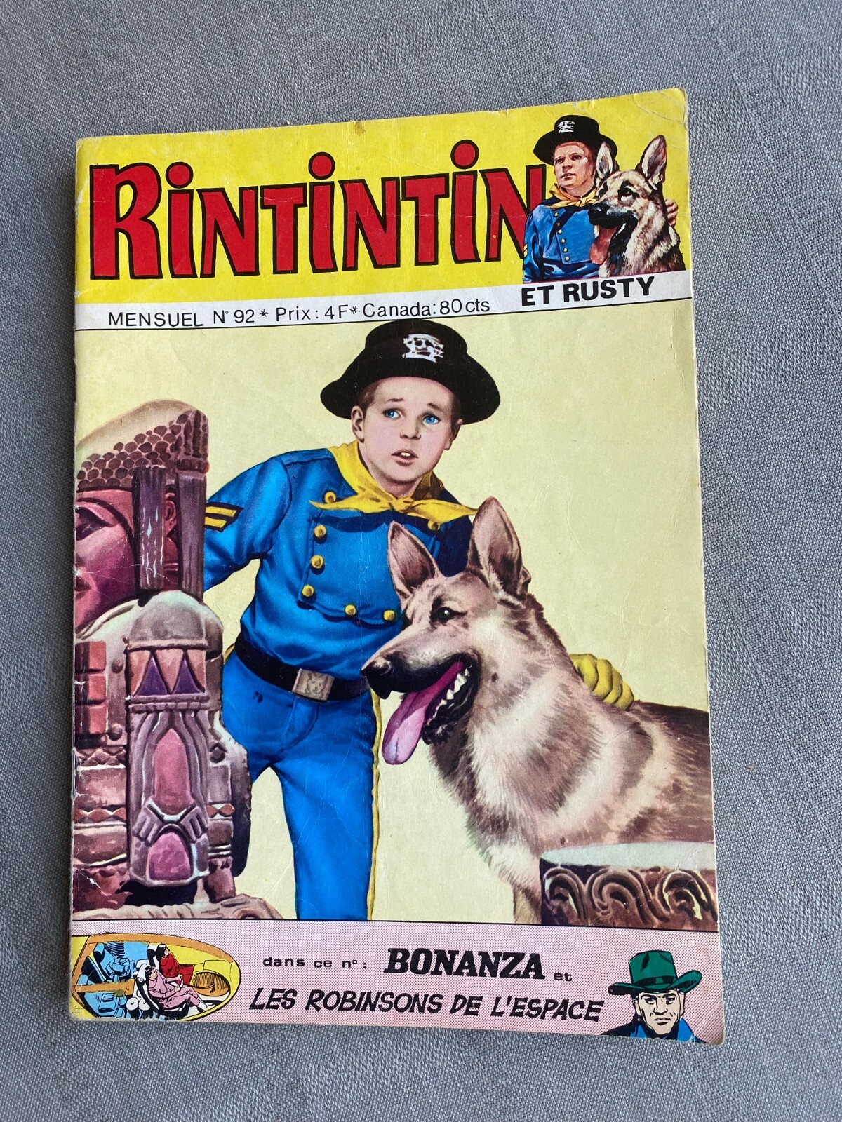 Rin Tin Tin N°92 2E Serie 1977 In Buone Condizioni