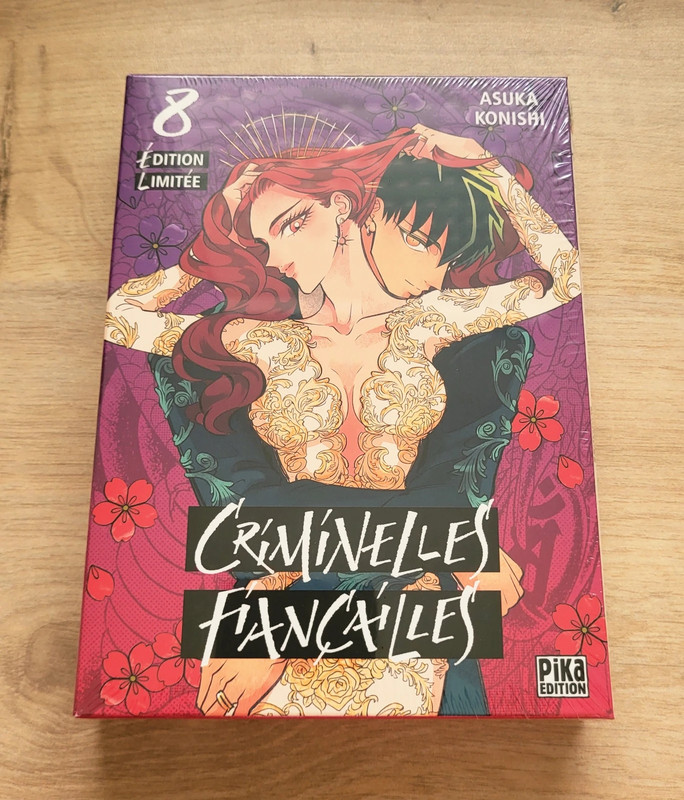 Criminelles Fiançailles - Tome 8 collector/variant - Manga