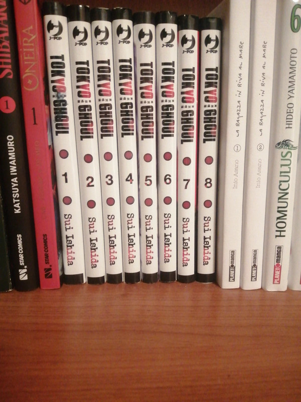 Tokyo ghoul volumi 4 5 6 7 8