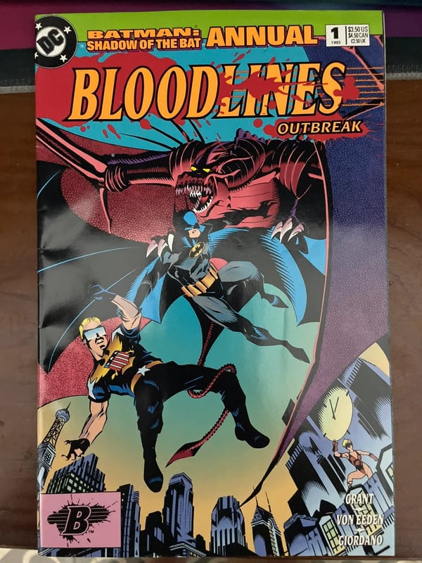 Cómic Batman año 93