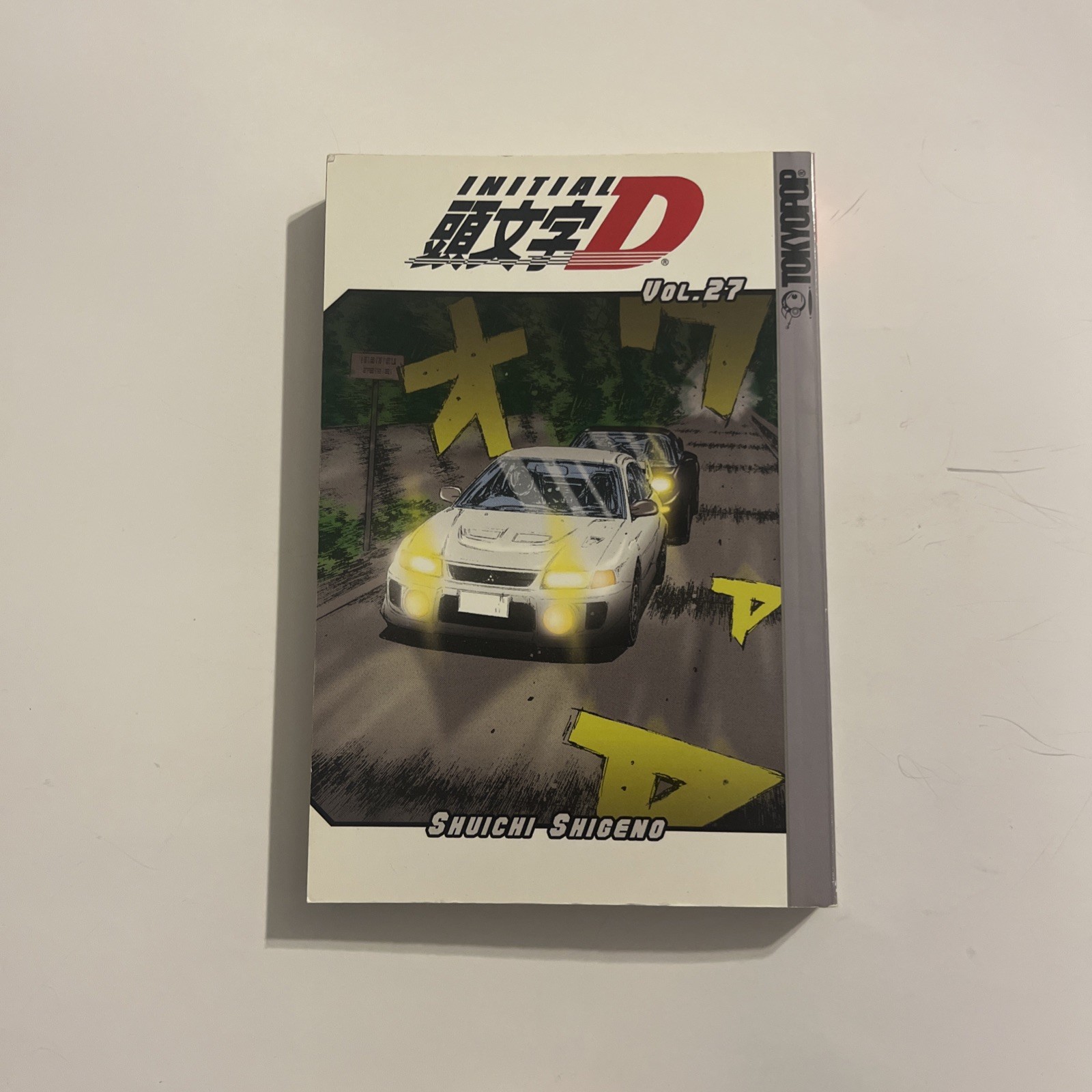 Initial D (2008) Tokyopop Anime Manga Libro tascabile Vol. 27 fuori produzione 