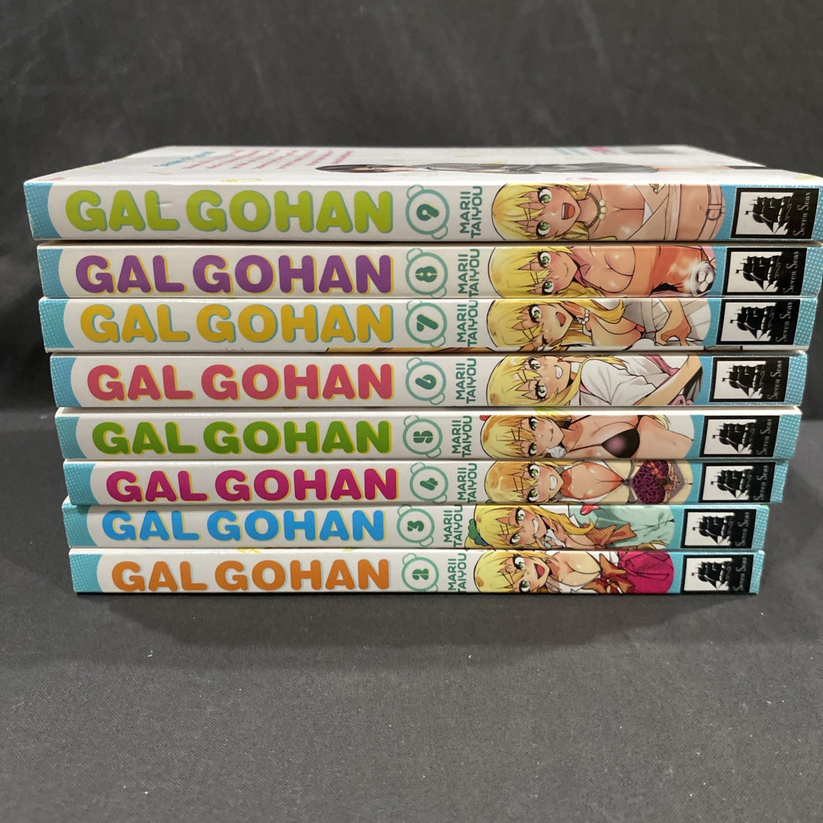 Gal Gohan Manga Lotto Trade Copertina Graphic Novel - Vol 2-9 - Spedizione Veloce