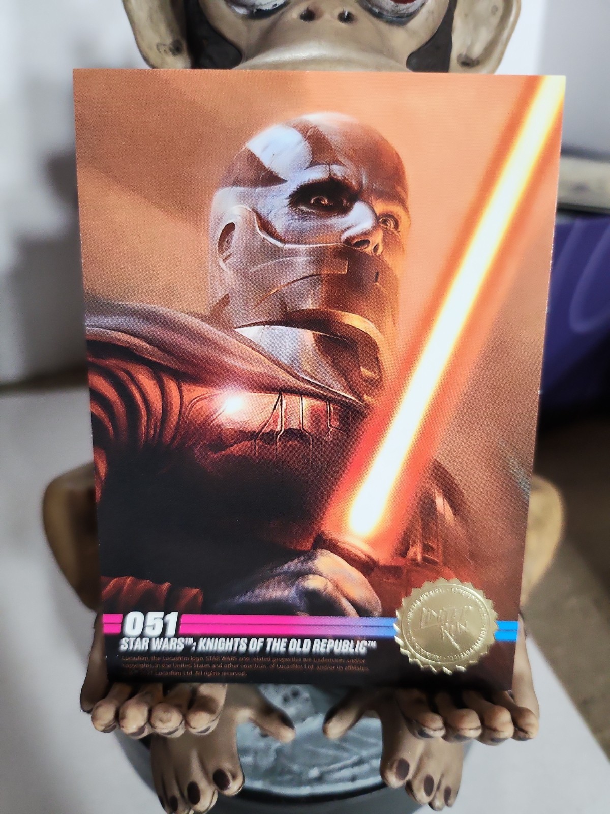 LRG Limited Run Games Star Wars: Cavalieri della Vecchia Repubblica #051 Gold CARD