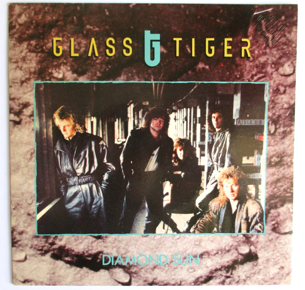 GLASS TIGER - FRANCE  SP (7") "DIAMOND SUN"