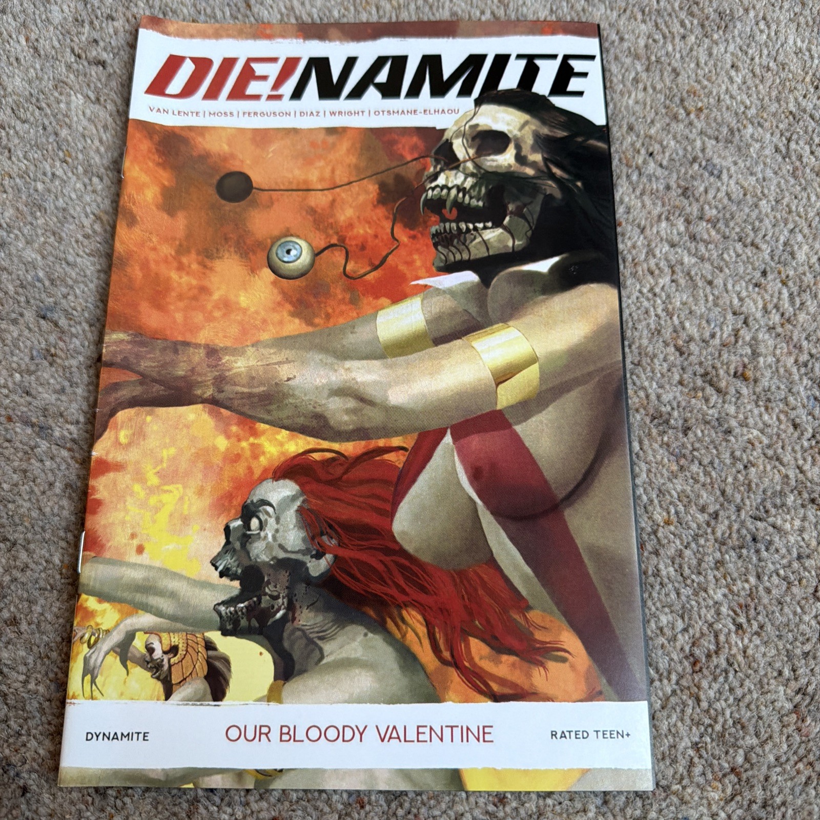 2021 DIE!NAMITE OUR BLOODY VALENTINE SPECIAL Suydam Variant Dynamite Zombies