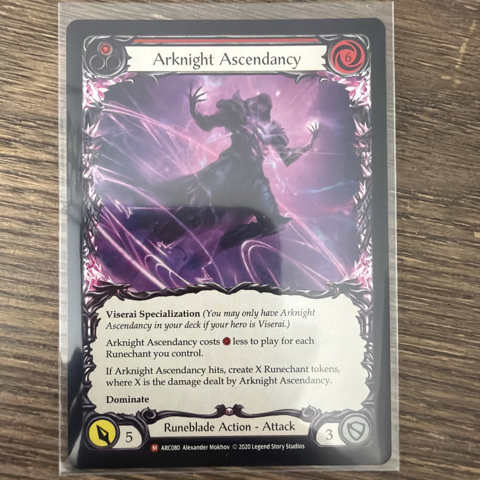 Arknight Ascendancy - Unlimited Edition NM Flesh and Blood Arcane Rising
