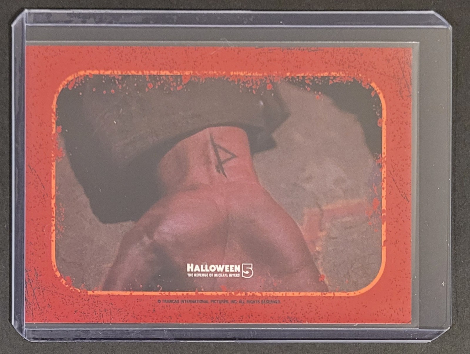 2024 Halloween 5 (Fright Rags)  Sticker puzzle card