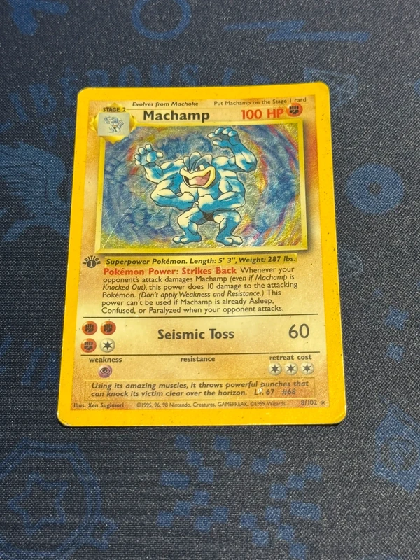 Machamp Holo ed1