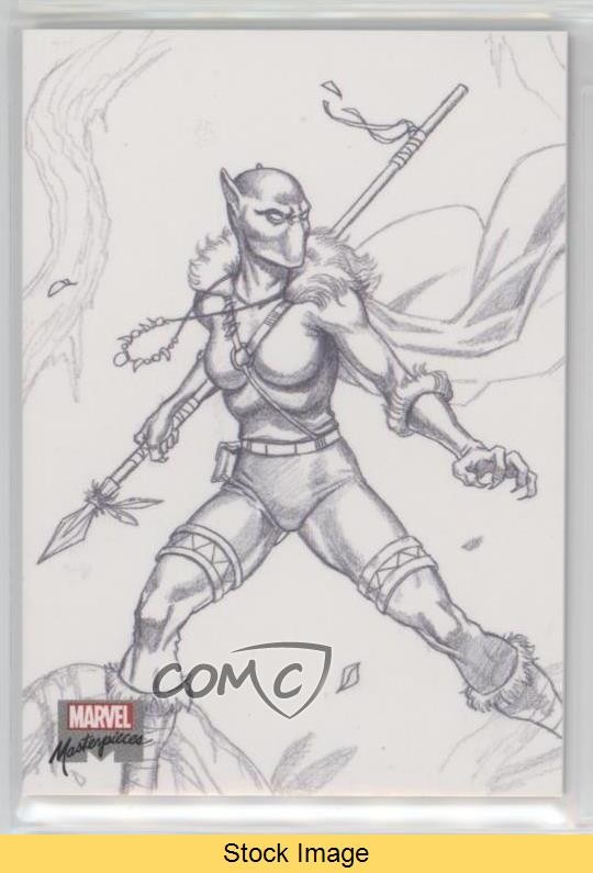 Upper Deck 2022 Marvel Capolavori Arte Preliminare Shuri #AP-46 LEGGI 6xl