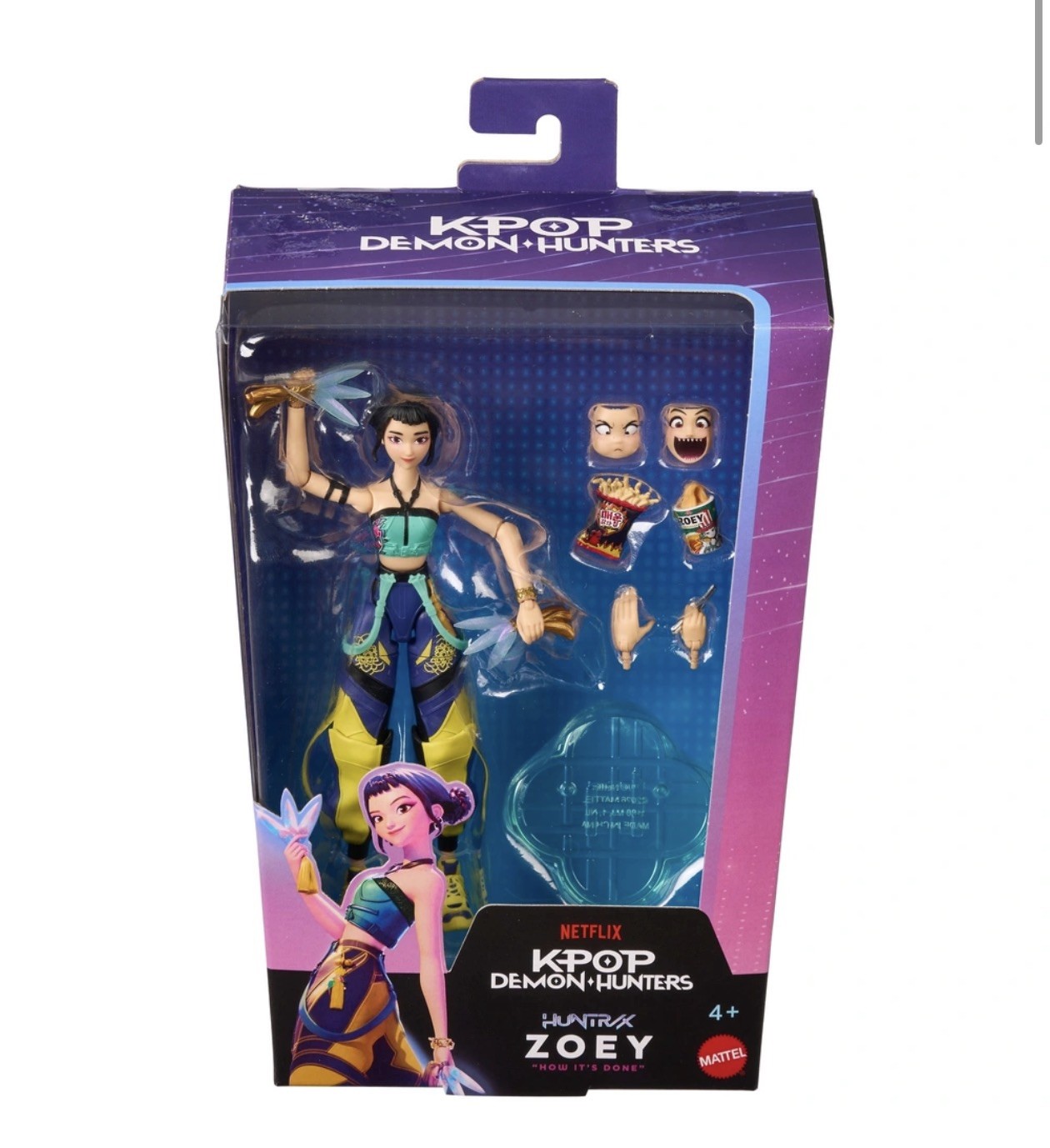 Modellino Zoey K-Pop Demon Hunter Core 6 pollici 