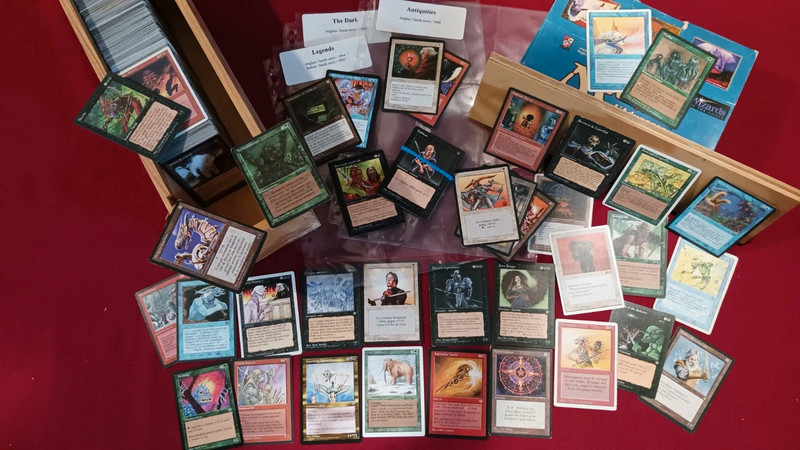 500 cartes magic anciennes