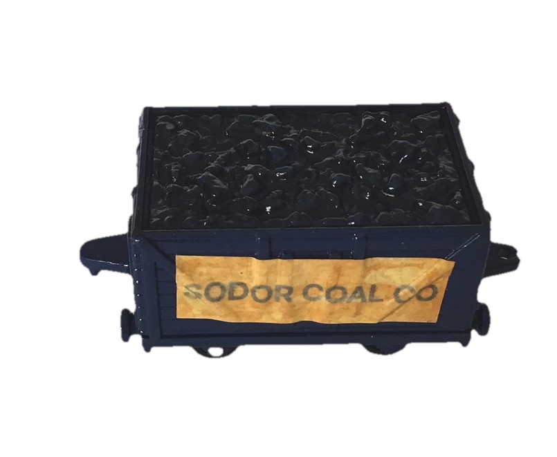 PERSONALIZZATO Thomas & Friends VINTAGE ERTL BLU OLIO DI SODOR CAMION FASTIDIOSO