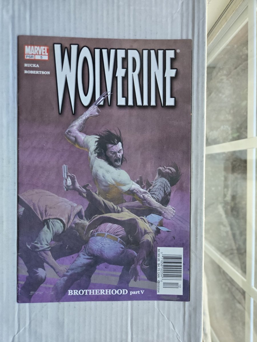Wolverine #5 Edicola 1:20 Rara 4.110 Copie Esad Ribic Copertina Marvel Comic 2003