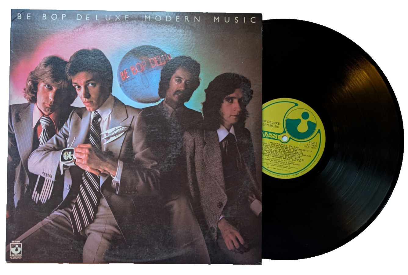 Be-Bop Deluxe Modern Music 1976 Harvest Records ST-11575 Record Album EX