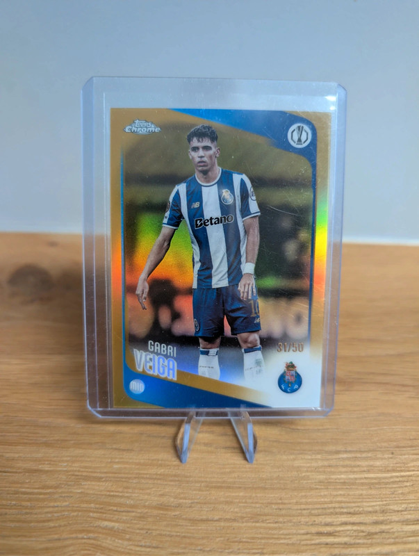 Gabri Veiga /50 Topps Chrome 25/26