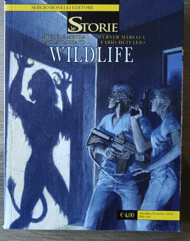 FUMETTO LE STORIE BONELLI 74 WILDLIFE STORIA COMPLETA ANNO 2018 MEDDA BARBATO