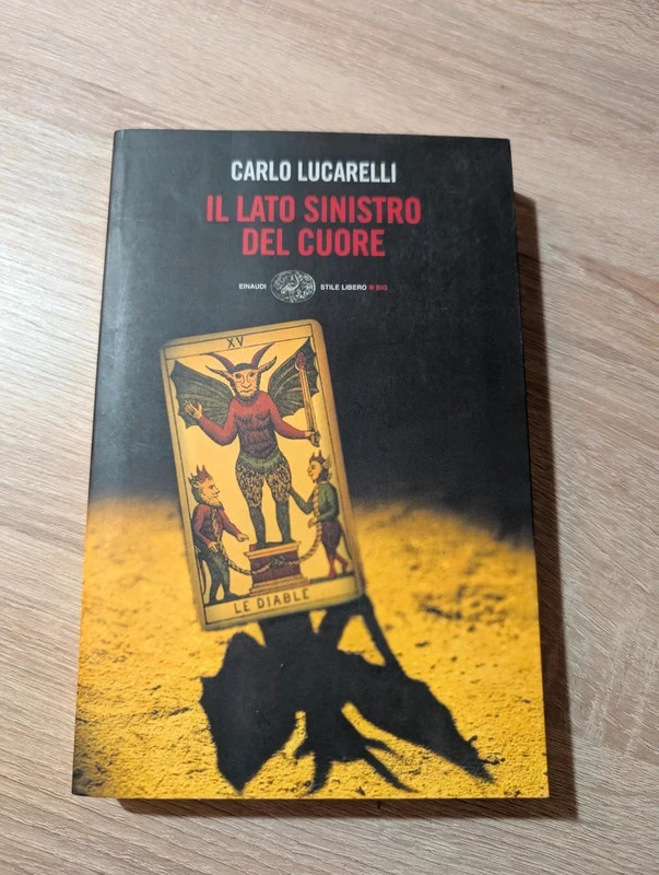 "Il Lato Sinistro Del Cuore" Carlo Lucarelli Libro Book Noir