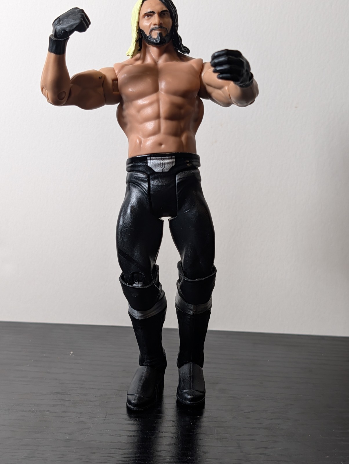 Modellino Mattel WWE 2012 Then Now Forever Series #6 Seth Rollins 7" 