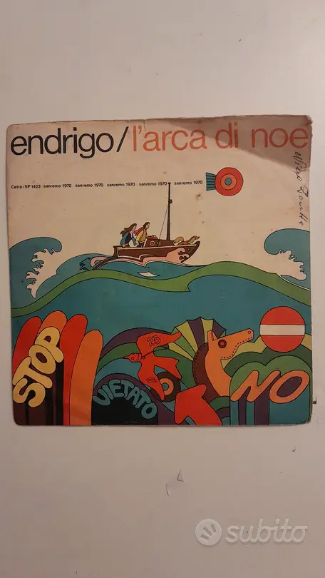 Disco vinile 45 giri Endrigo