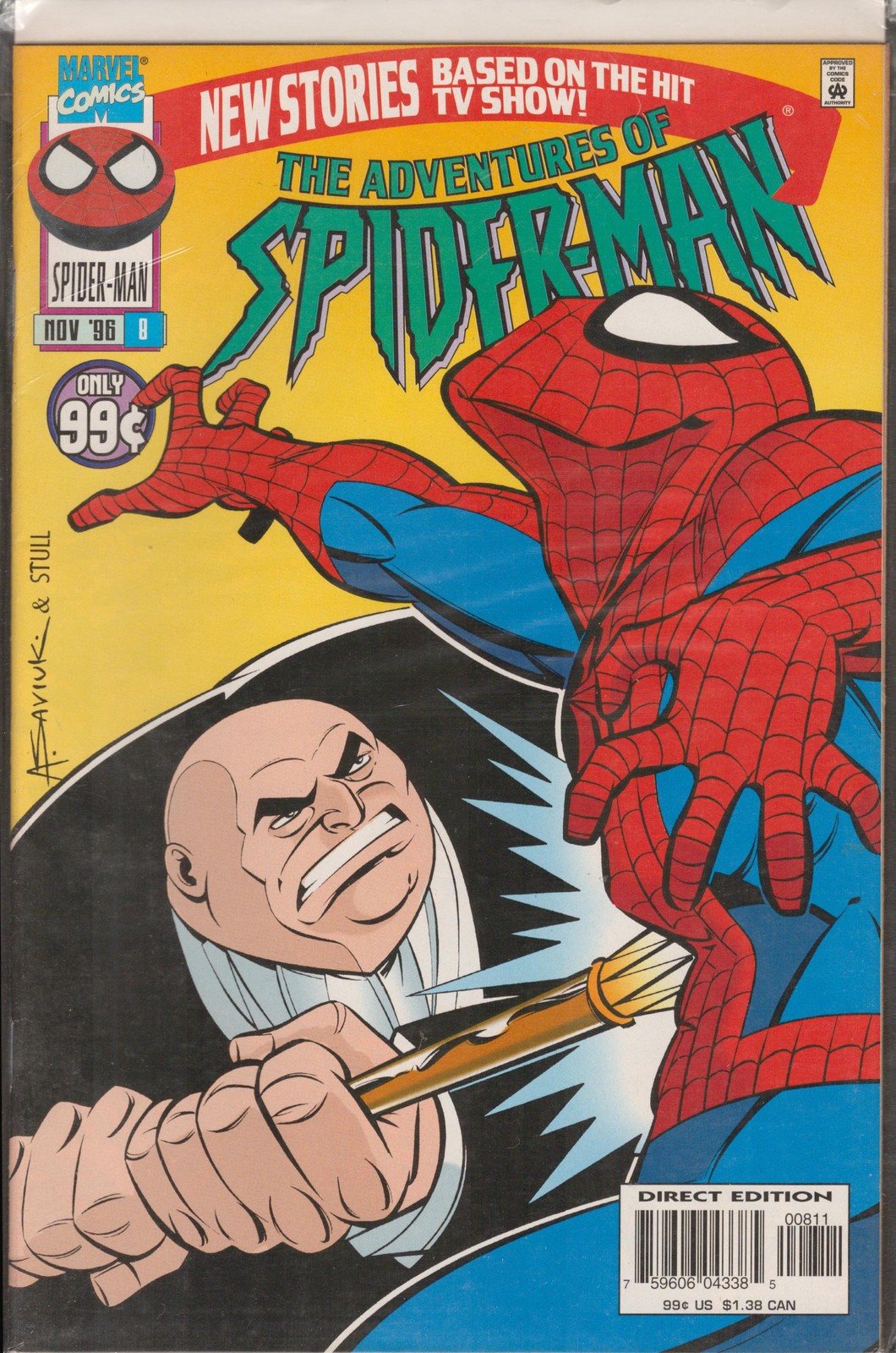 48444: MARVEL LE AVVENTURE DI SPIDER-MAN #8 Grado VF