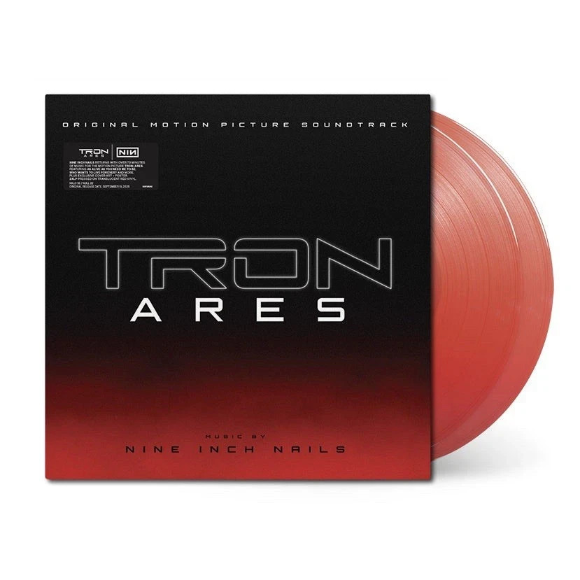 NINE INCH NAILS TRON ARES 2025 RED 2-LP SET TARGET EXCLUSIVE / BRAND NEW