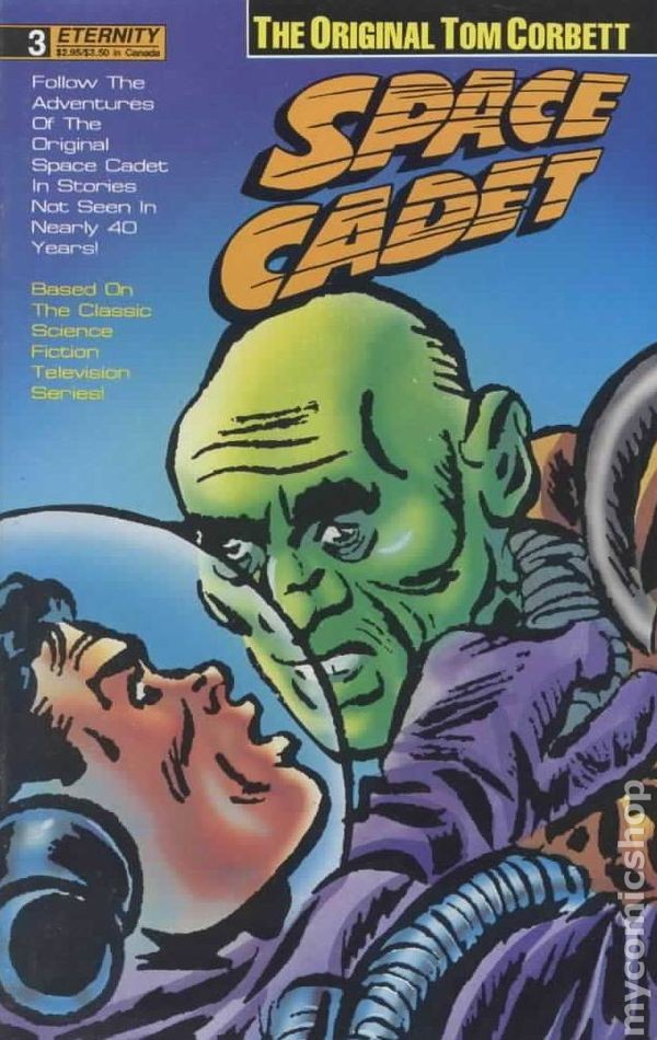 Originale Tom Corbett Space Cadet #3 FN+ 6.5 1990 immagine stock