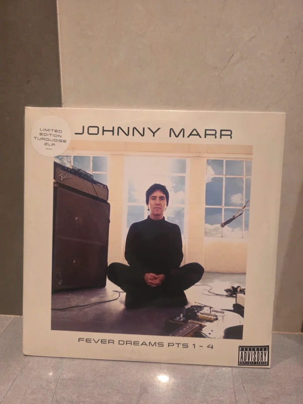 Vinyl record 2LP Johnny Marr / limited edition turquoise vinyl