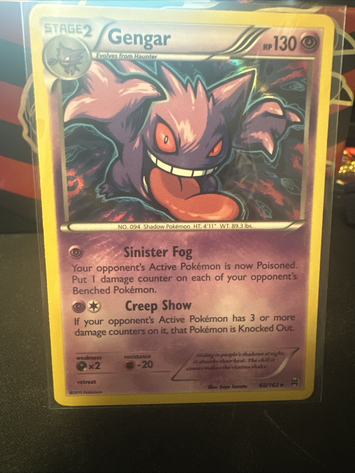 Gengar 60/162 Breakthrough Holo