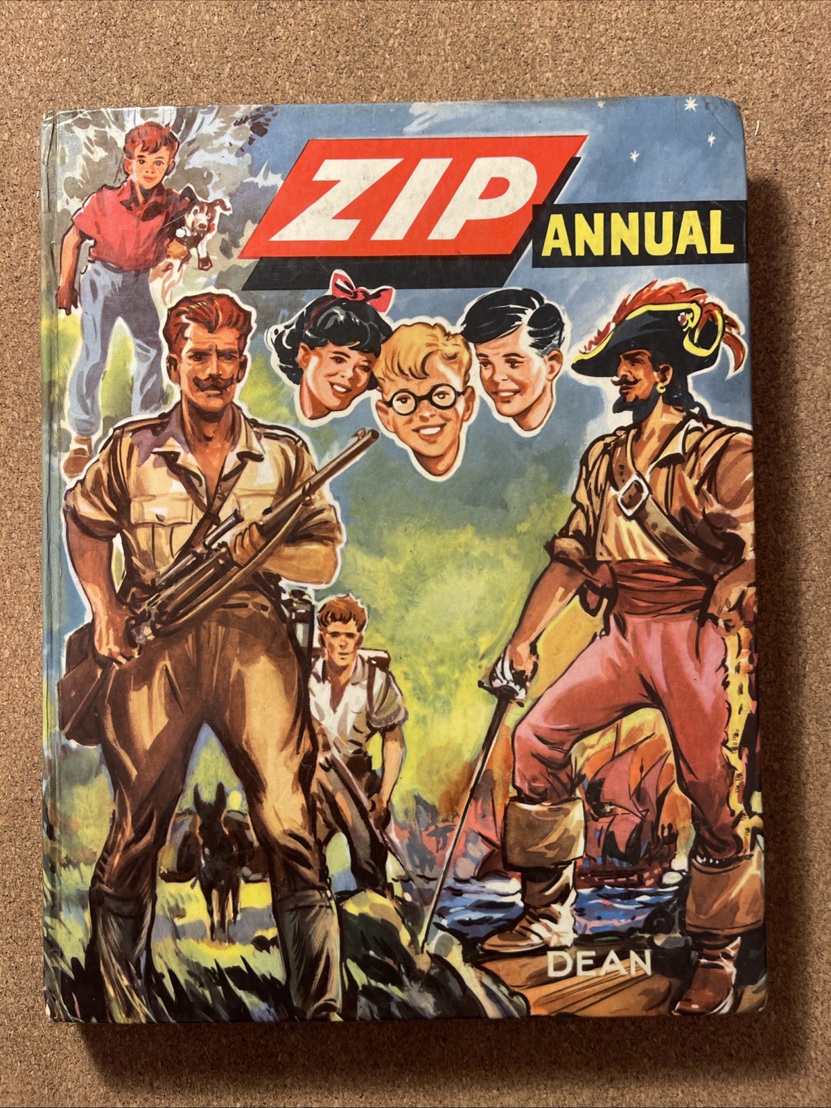 Zip Annual UK 1959 VGC Unclipped, Pen Inscription, Crossword completed