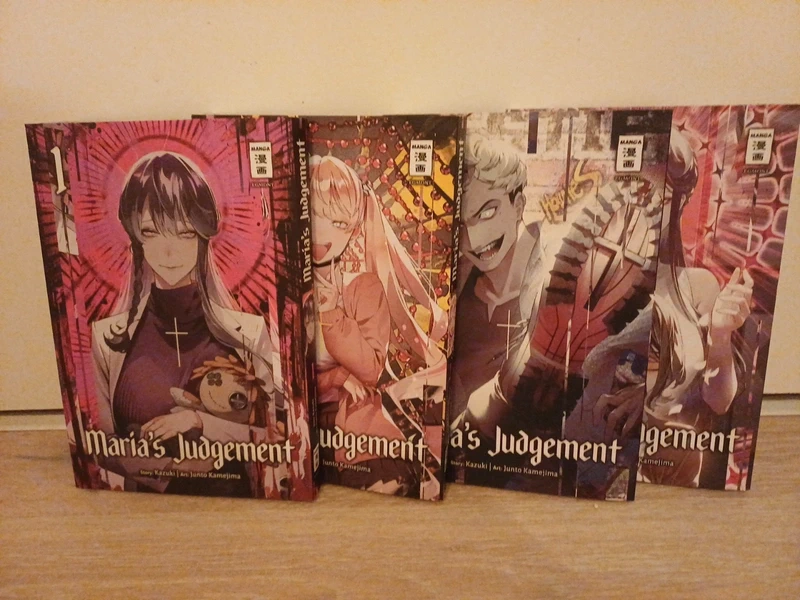 Maria's Judgement 1-4 Manga  Deutsch Junto Kamejima