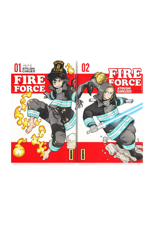 Titre  Fire Force – Tomes 1 & 2 – Atsushi Ohkubo – Kana – Très bon état