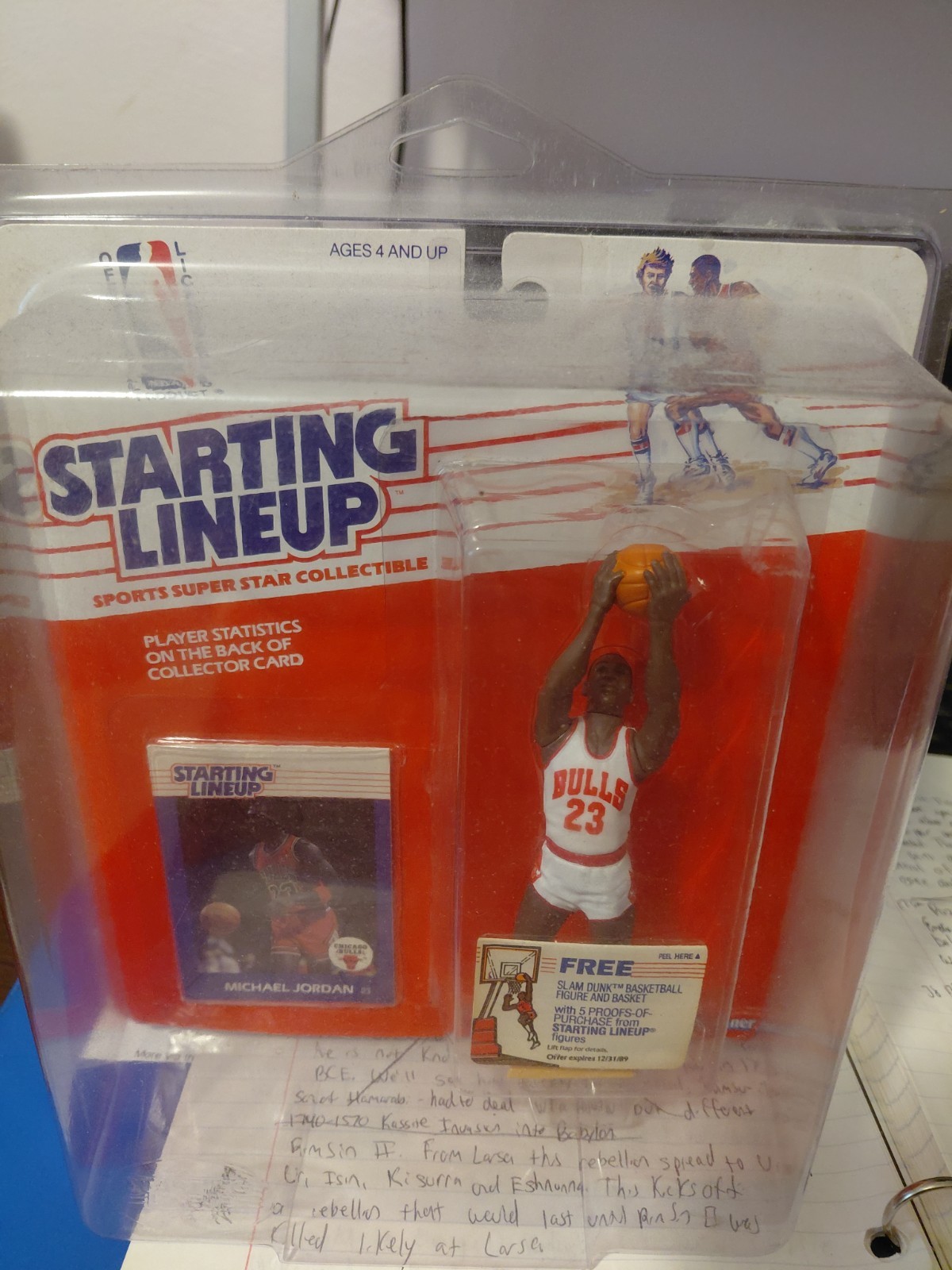 Michael Jordan 1988 Starting Lineup Basket In Confezione Con Protezione