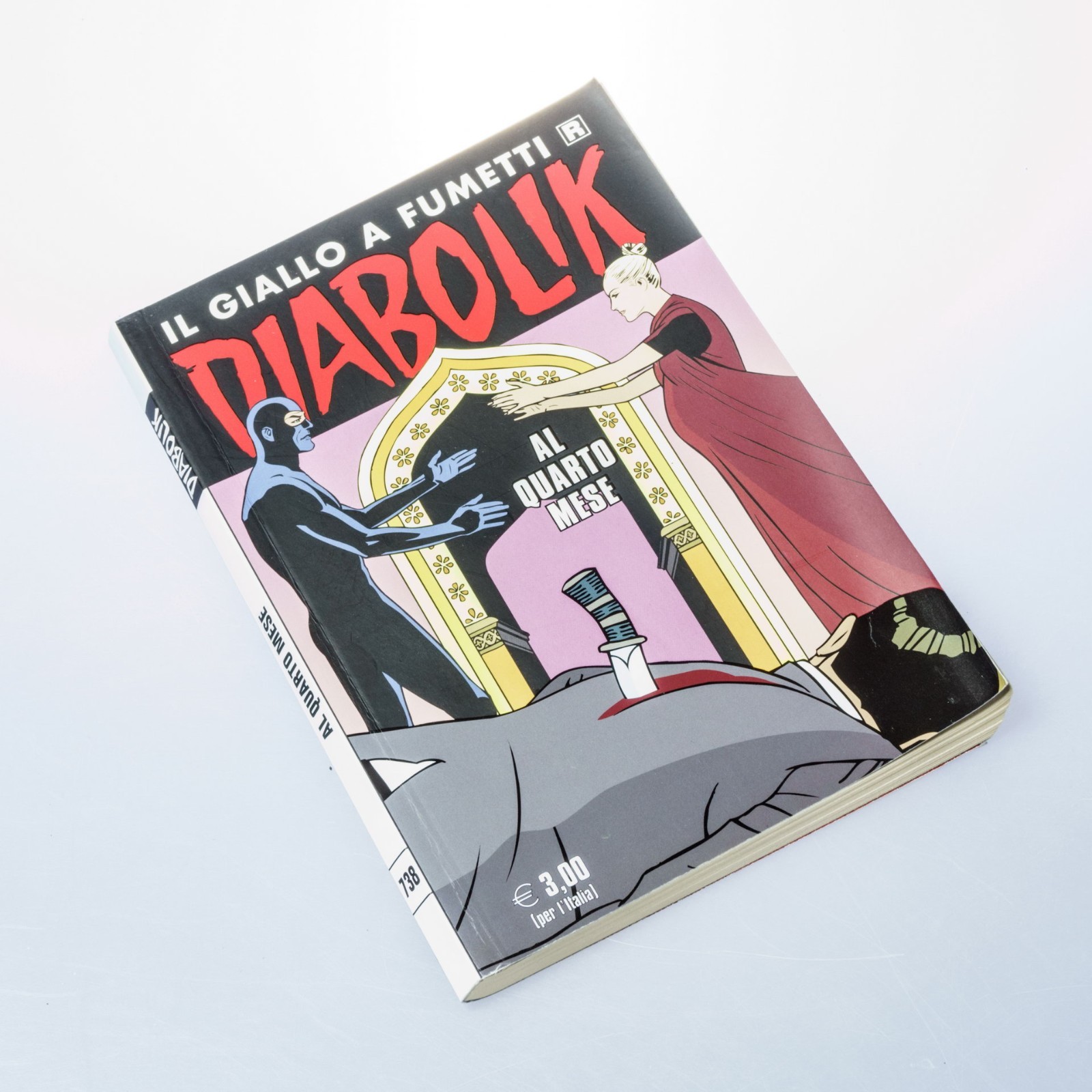Fumetto Diabolik R N. 738 Al Quarto Mese Astorina - Ottime Condizioni