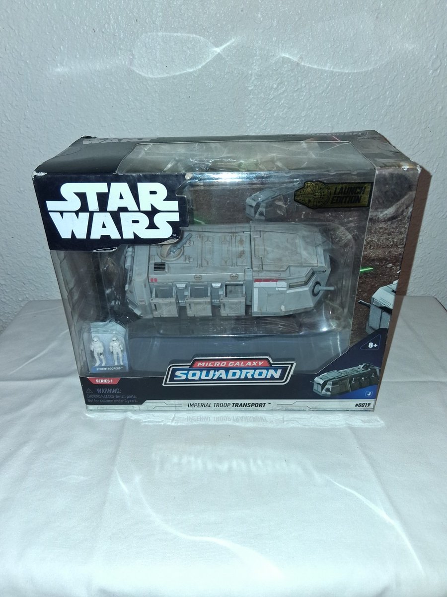 Star Wars Imperial Troop Transport Micro Galaxy Squadron-serie 1, nuovo