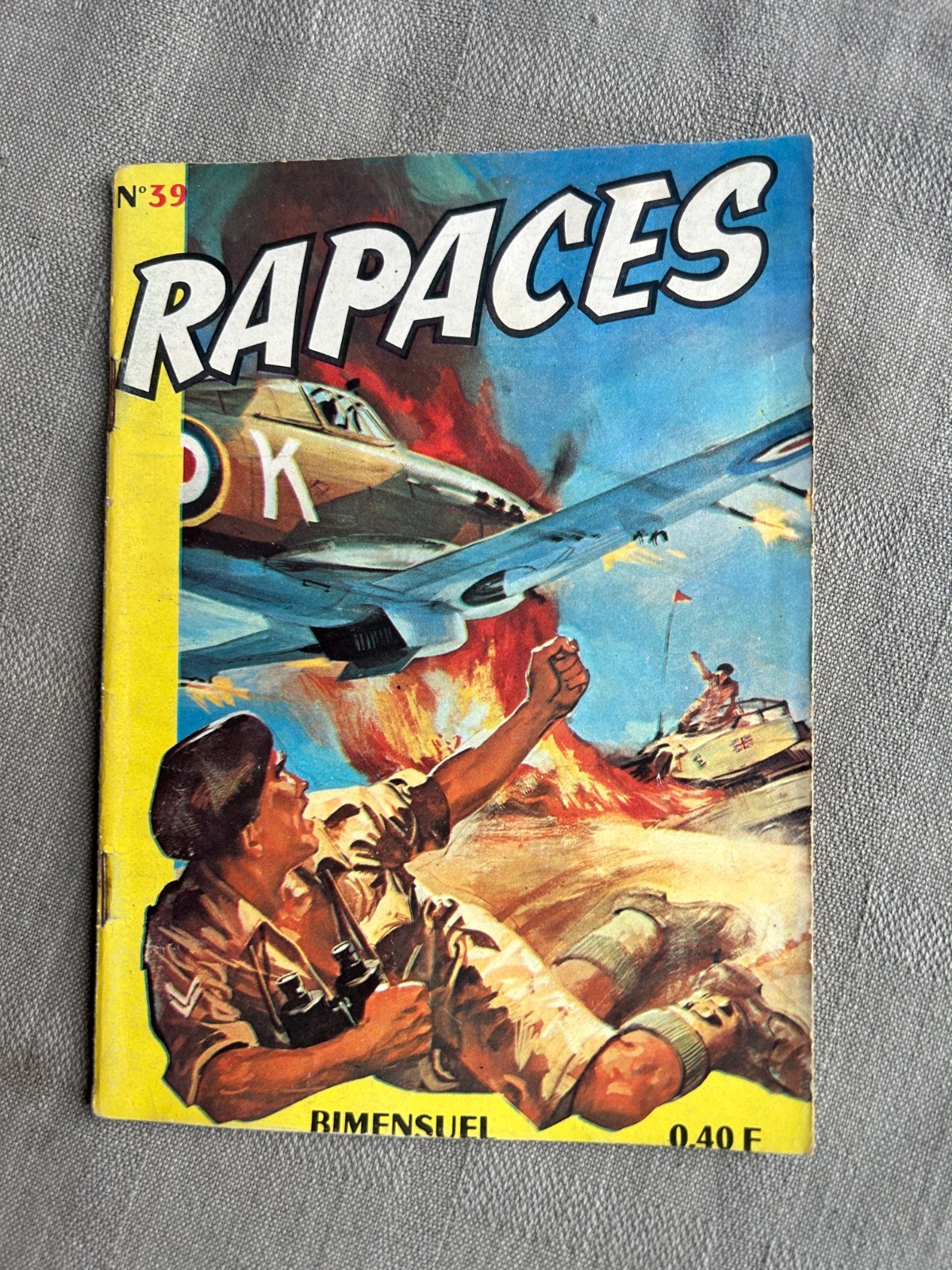 RAPACES N°39 ÉDITION IMPÉRIA 1963 EN BON ÉTAT