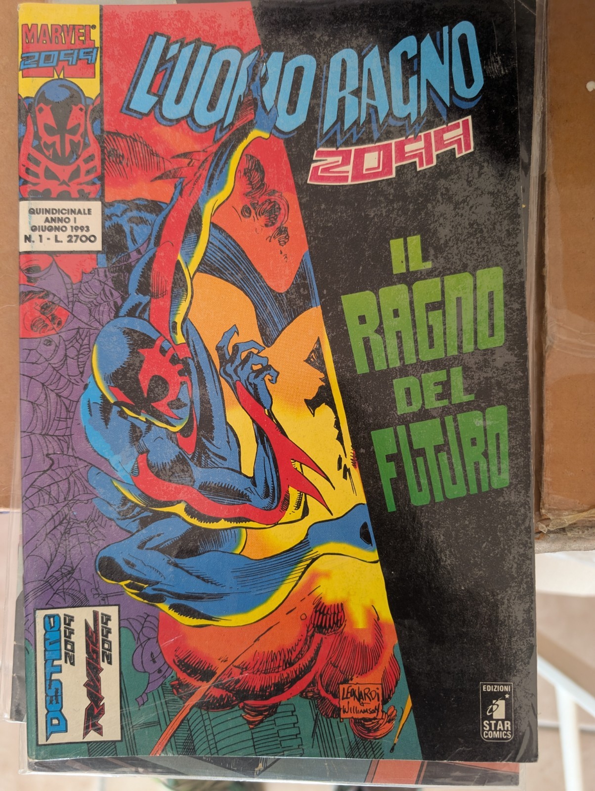 Marvel L'Uomo Ragno 2099 N.1 Il Ragno del Futuro Star Comics 1993 IT