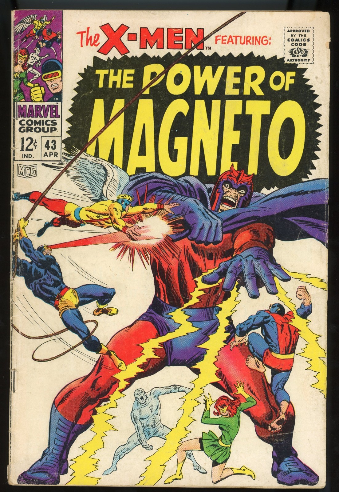 X-Men #43 [Marvel, 1968] G/VG - RAREHOUSE